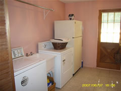 laundry room before and after staging
