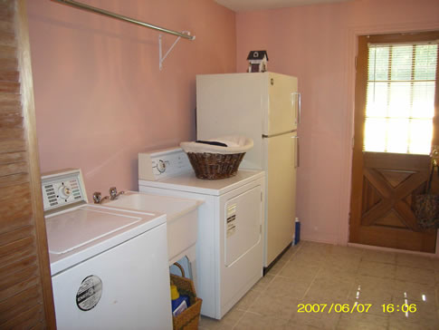 home staging laundry room before and after