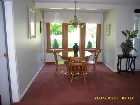 home staging dining room before and after